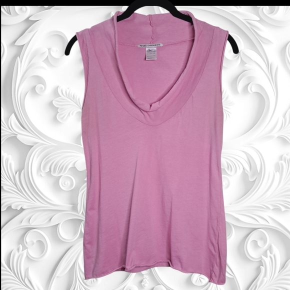 Prairie Underground Pink Sleeveless Cowl Neck Size Small - Picture 1 of 3